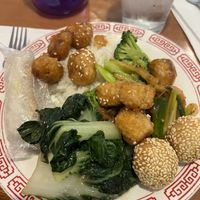 Sampling of buffet  at Tsing Tao in Boulder