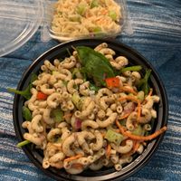 Yummy pasta salad but terrible lemon side dish at The Nile in Mesa