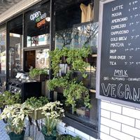 Order window #Veganuary at The Nile in Mesa