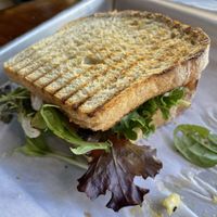 Squawker Texas Ranger Buffalo Chickn Sandwich  #Veganuary at The Nile in Mesa