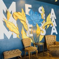 Wall art at The Nile in Mesa