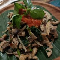 Tempeh scramble at Atman Kafe in Ubud