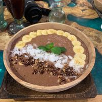 Smoothie bowl!! at Atman Kafe in Ubud
