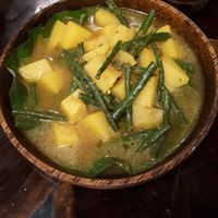 Balinese veg soup at Atman Kafe in Ubud