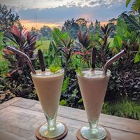 Vegan mylkshakes. You owe it to yourself. at Atman Kafe in Ubud