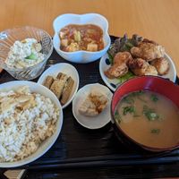 Vegan set at Otera House in Kyoto