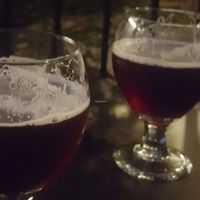 Sam smiths cherry ale at The Wellington in Birmingham