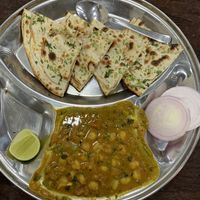 Channa (Chickpeas) with Roti at Govindam in Pattaya