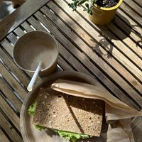 Iced vegan coffee   at Living Nature in Varna