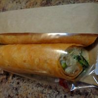 Vegan chicken salad wrap. at Mustard Seed Market - Highland Sqaure in Akron