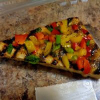 Apricot glazed tofu steak from deli at Mustard Seed Market - Highland Sqaure in Akron