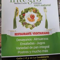 Flyer at Restaurante Integro in Bogota