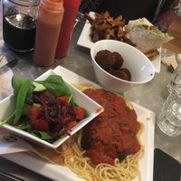 Pâte « bolo » / cheese macaroni ball / « chicken » wrap  at Cosmic Treats in Toronto