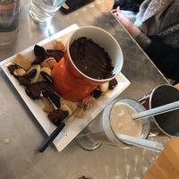 Kahlua Cookie Milkshake & Fondue at Cosmic Treats in Toronto