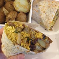 Tofu Scramble Wrap at Cosmic Treats in Toronto