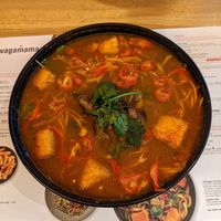 Kare Burosu ramen at Wagamama - Victoria Square in Belfast