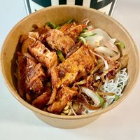 Lemongrass tofu bun at Hanoi Naturally in Dubai