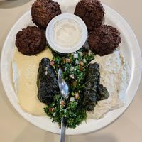 Vegetable Combo Platter Appetizer  at Aladdin's Eatery in Mentor