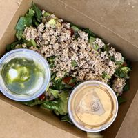 Raw Taco Salad   at Rawtopia Living Cuisine and Beyond in Millcreek