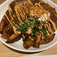 Chili cheese fries  at Rawtopia Living Cuisine and Beyond in Millcreek