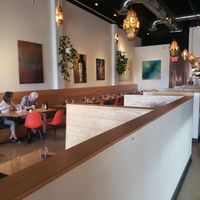 Beautiful dinning at Rawtopia Living Cuisine and Beyond in Millcreek