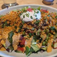 Taco salad at Rawtopia Living Cuisine and Beyond in Millcreek