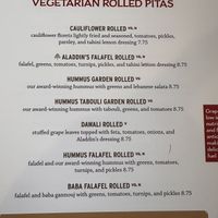   at Aladdin's Eatery in Fairlawn