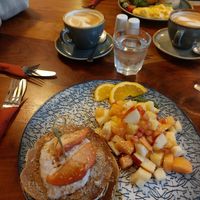 Vegan pancakes at Die Pause in Marburg