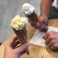 Ice cream at Zucker & Zimt in Erfurt