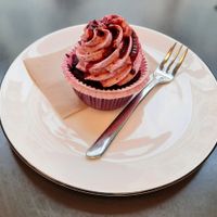 Veganer Cupcake at Zucker & Zimt in Erfurt