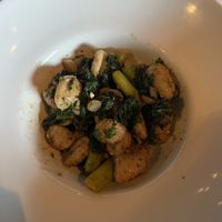 Vegan gnocchi   at Edwin's Leadership & Restaurant in Cleveland