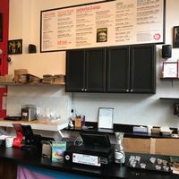 Menuboard, inside  at Blossom du Jour - Upper West Side in New York City