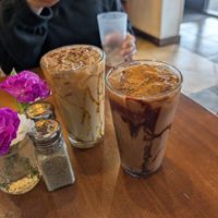 Chocolate horchata & butterscotch cold brews at Lovin' Spoonfuls in Tucson