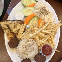 Mediterranean plate  at Lovin' Spoonfuls in Tucson
