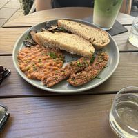 Vegetarian breakfast (without egg)   at Urban Bistro in Bratislava