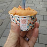 Rosewater Sorbet at Koun in Bratislava