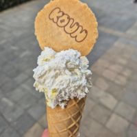 Cream and Pistachio at Koun in Bratislava