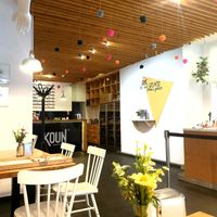 Wonderfully designed interior.  at Koun in Bratislava