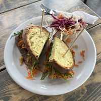 Smashed Chickpea  at Two Sisters Cafe in Smithers