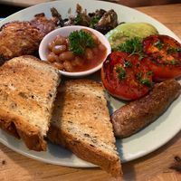 Vegan breakfast  at Theera in Bangkok