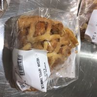 Vegan apple pie at De Halm Natuurvoeding in Amstelveen