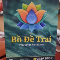 Menu at Bo De Trai in Footscray