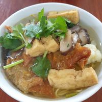 Wonton noodle soup at Bo De Trai in Footscray