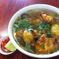 wonton soup at Bo De Trai in Footscray