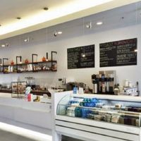 Alchemy menu and counter at Alchemy - Southside in Columbus