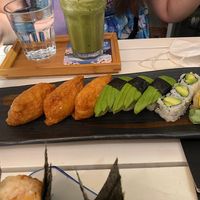 Veganes Sushi set at Matcha Komachi in Vienna