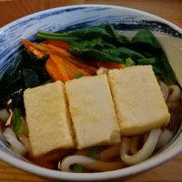 tofu udon at Matcha Komachi in Vienna