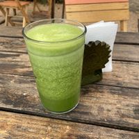 Green juice at Suculenta in Tulum