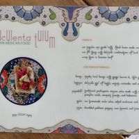 Menu front   at Suculenta in Tulum