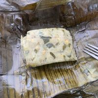 Vegan tamale  at Suculenta in Tulum